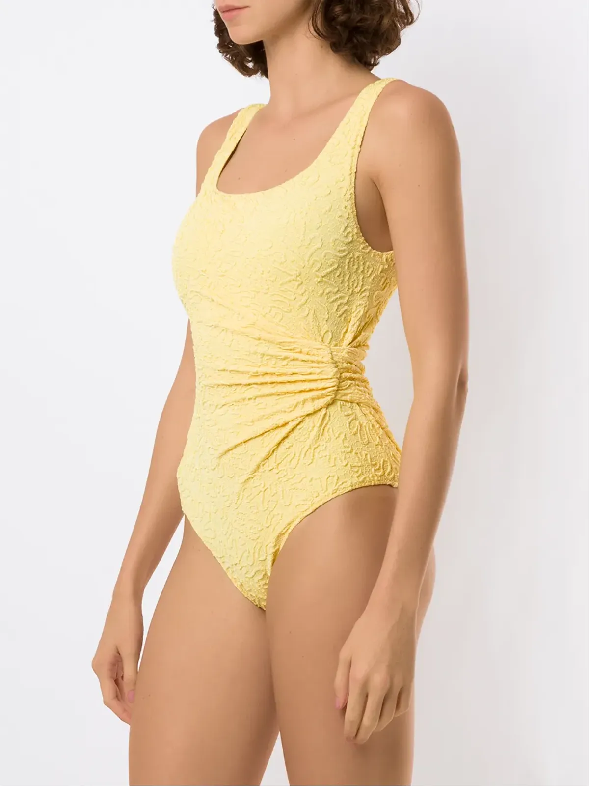 Clube Bossa Vennaジャカード ワンピース - Yellow - 画像3