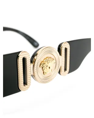 Versace Eyewear 着色パイロットフレーム サングラス（ブラック） - サムネイル3