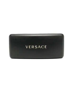 Versace Eyewear 着色パイロットフレーム サングラス（ブラック） - サムネイル4