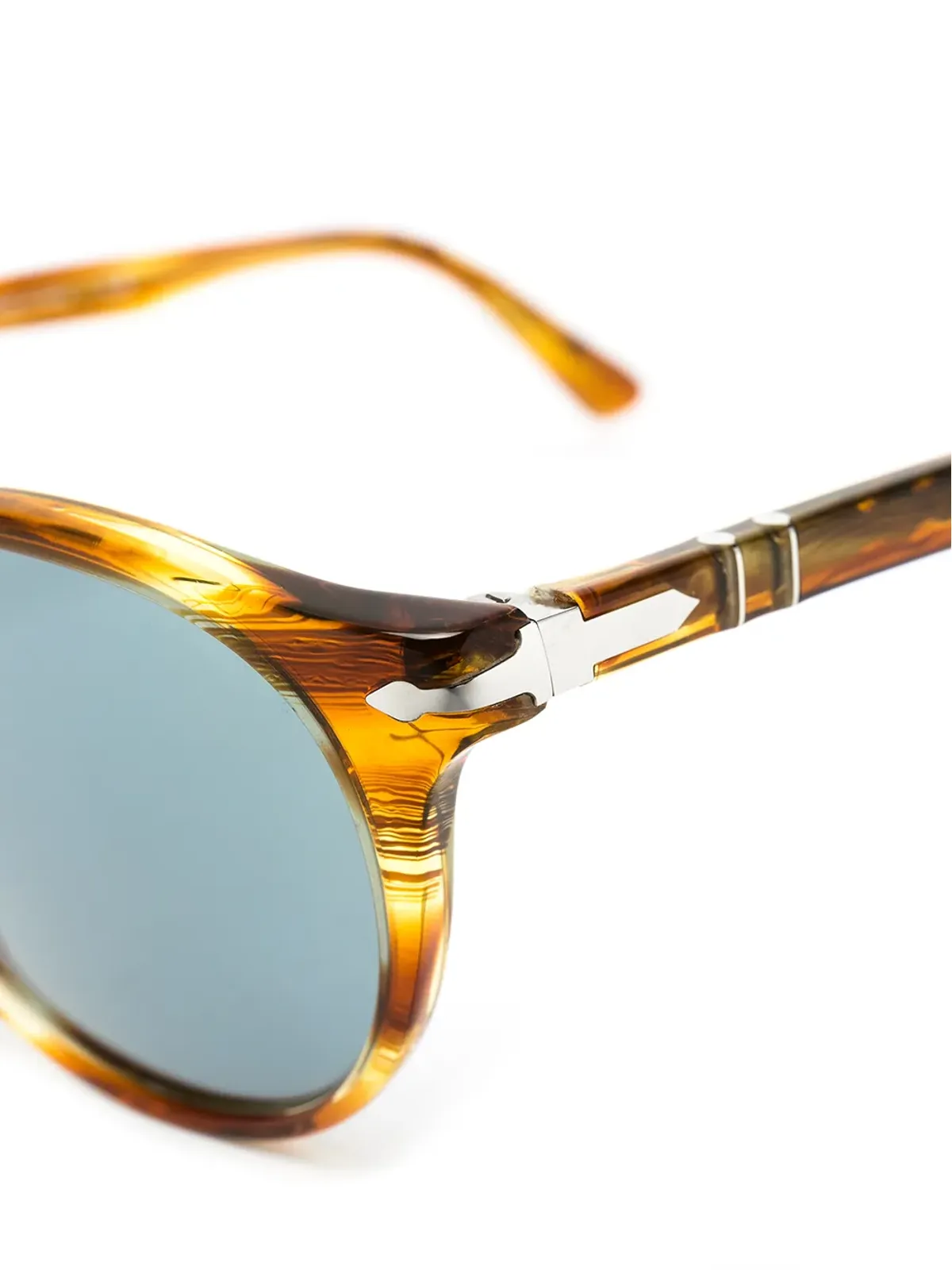 Persol ガレリア ’900 ラウンドサングラス - ブラウン - 画像3