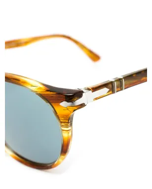 Persol ガレリア ’900 ラウンドサングラス - ブラウン - サムネイル3