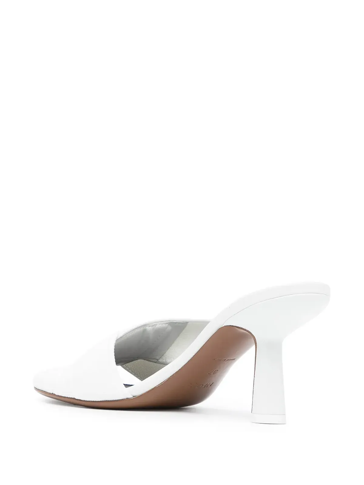 NEOUS Ogma Knit mules - White - 画像3