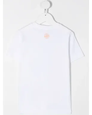 Stone Island Junior ロゴプリント半袖Tシャツ - サムネイル2