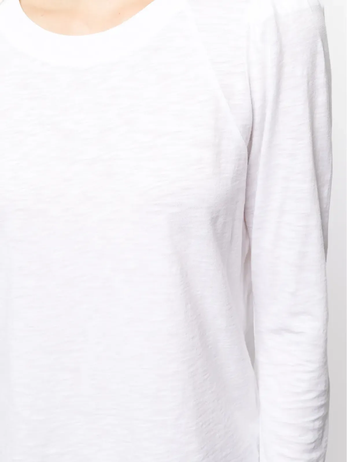 Veronica Beard ラウンドネック長袖Tシャツ - ホワイト - 画像5