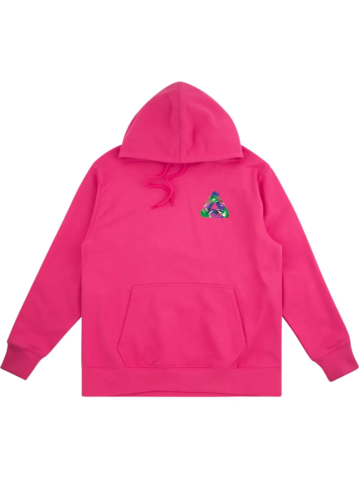 Palace トライカモ ロゴプリント フーディー - ピンク - 画像1