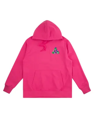 Palace トライカモ ロゴプリント フーディー - ピンク - サムネイル1