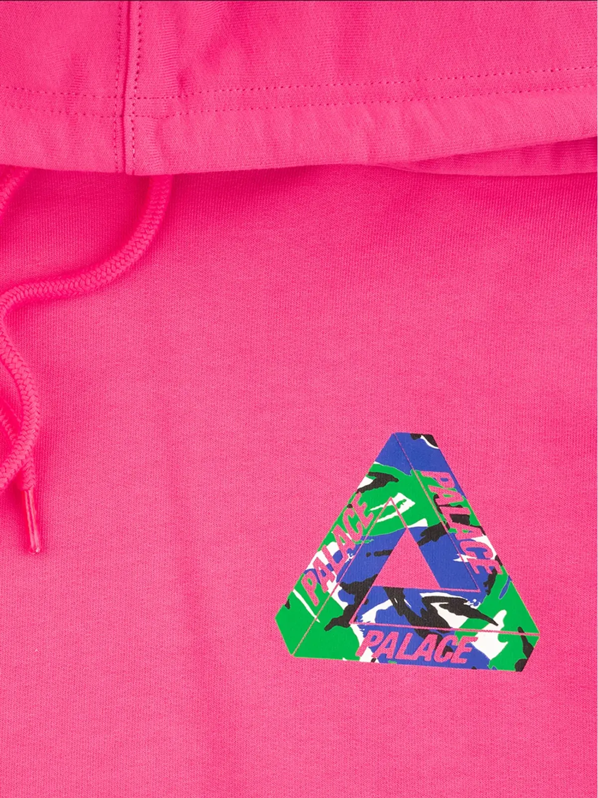 Palace トライカモ ロゴプリント フーディー - ピンク - 画像3
