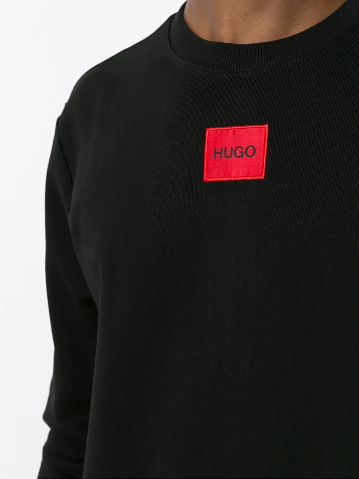 HUGO Diragol ロゴパッチ スウェットシャツ - 画像5