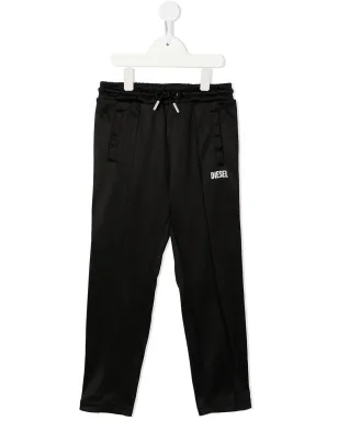 Diesel Kids ロゴプリント ドローストリング トラックパンツ - サムネイル1