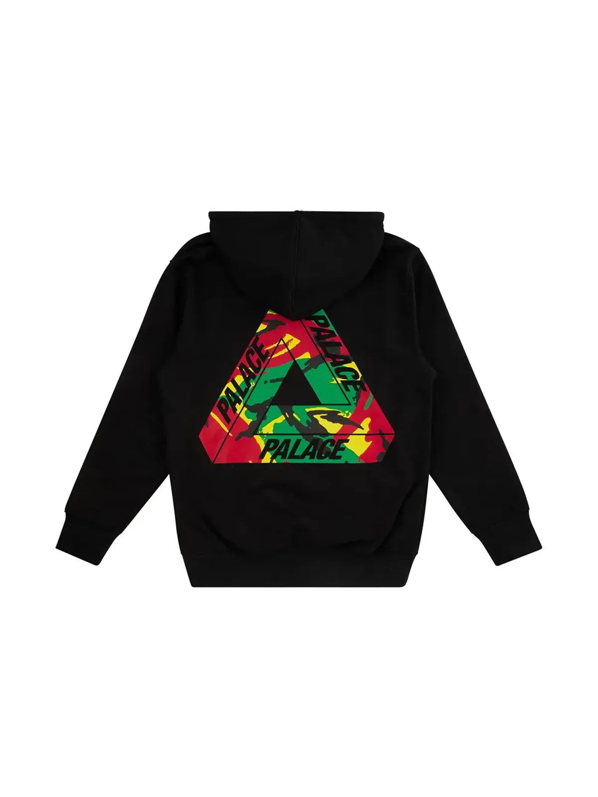 Palace トライカモ ブラック フーディ - 画像2