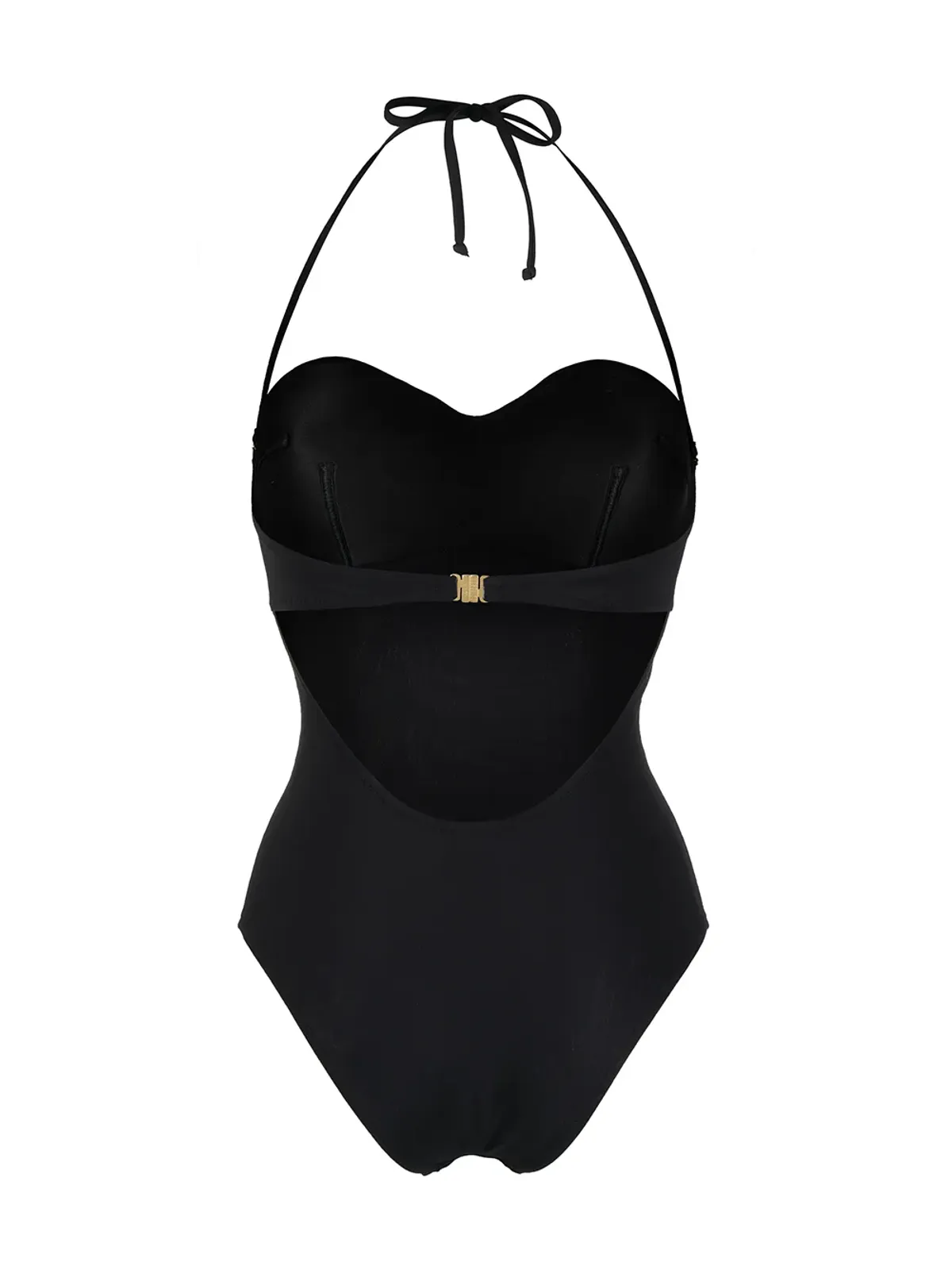 Moschino ハートネック・ホルターネックのワンピース水着 - 画像2