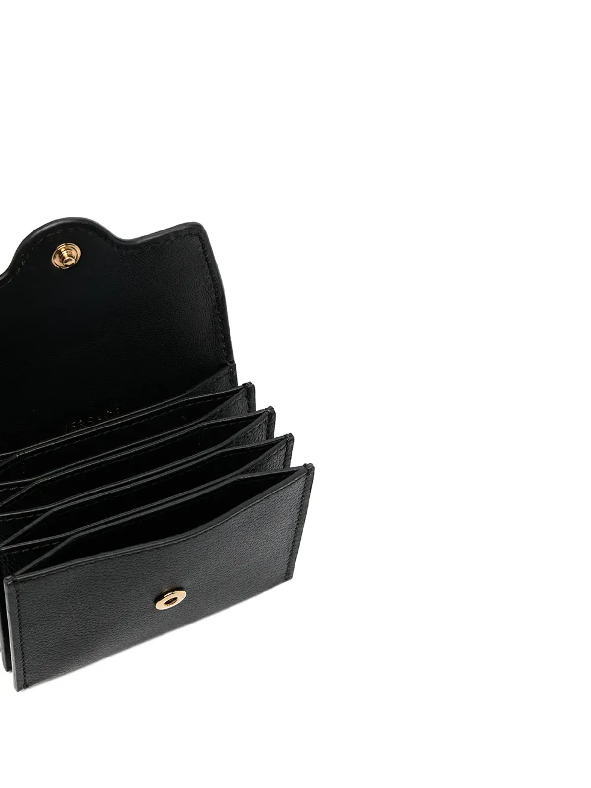 Versace La Medusa レザー カードホルダー - 画像3