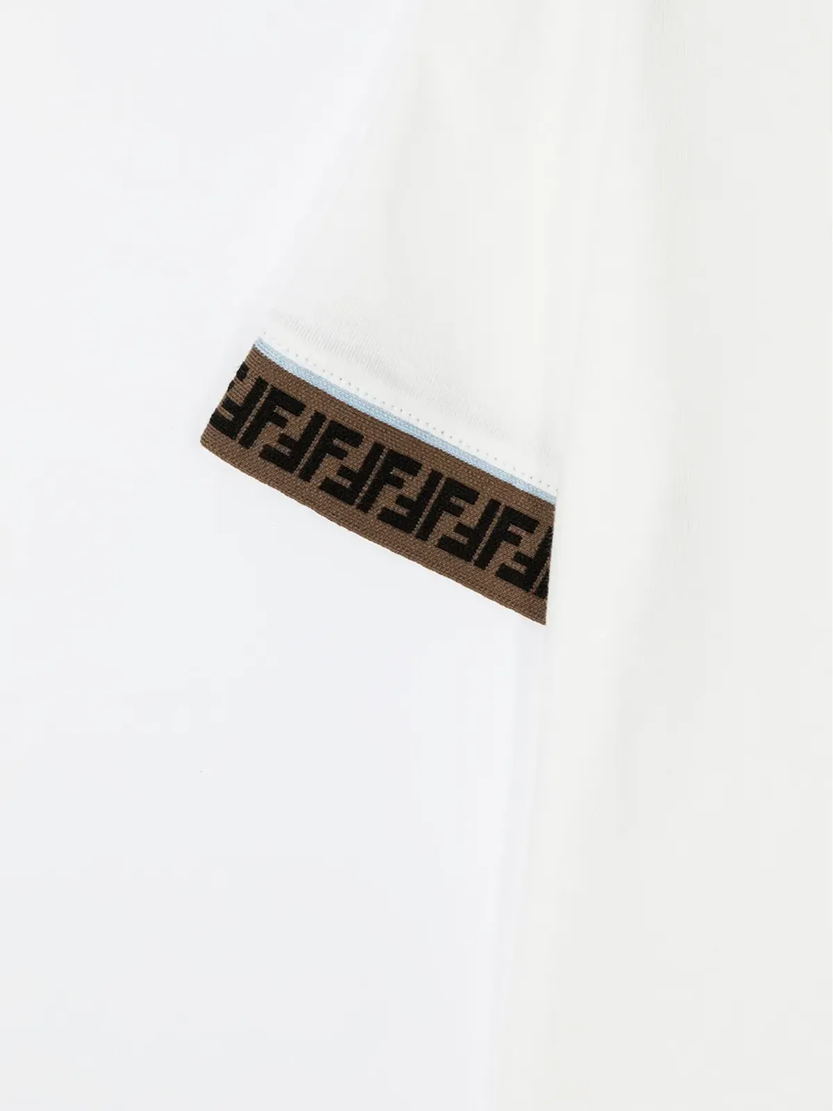 Fendi Kids ロゴトリム Tシャツ - 画像3