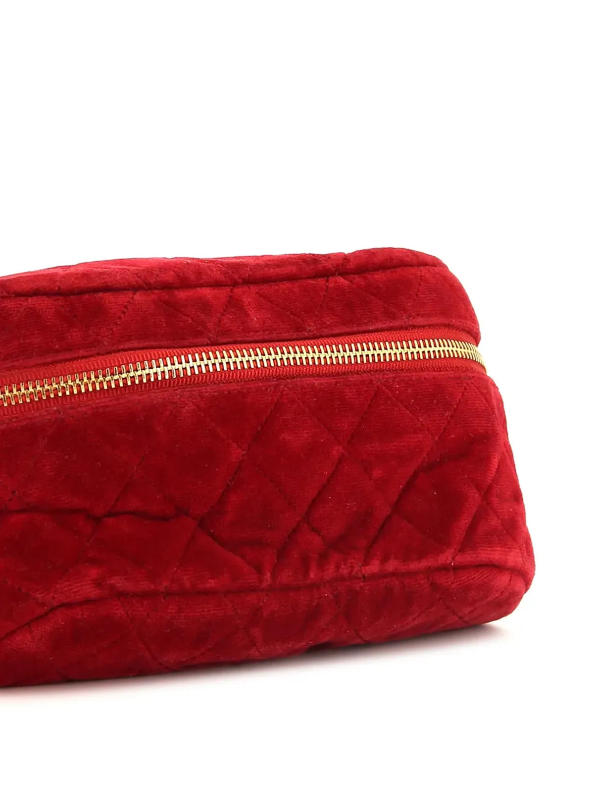 CHANEL Vintage ダイヤモンドキルティング ベルトバッグ - 画像3
