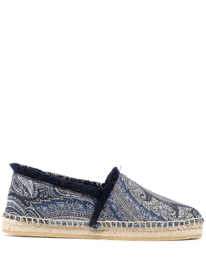 ETRO ETRO ペイズリープリントのエスパドリーユ（ブルー）の商品画像