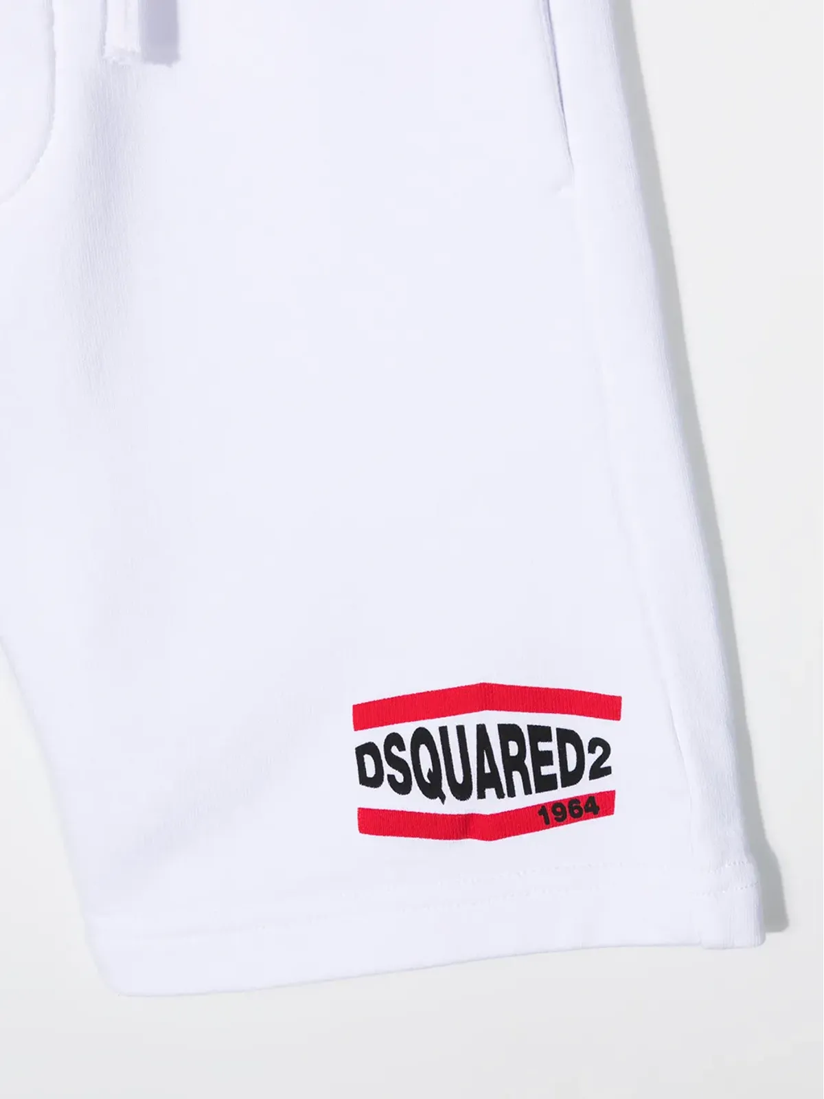 DSQUARED2 KIDS ロゴプリント トラックショーツ - 画像3