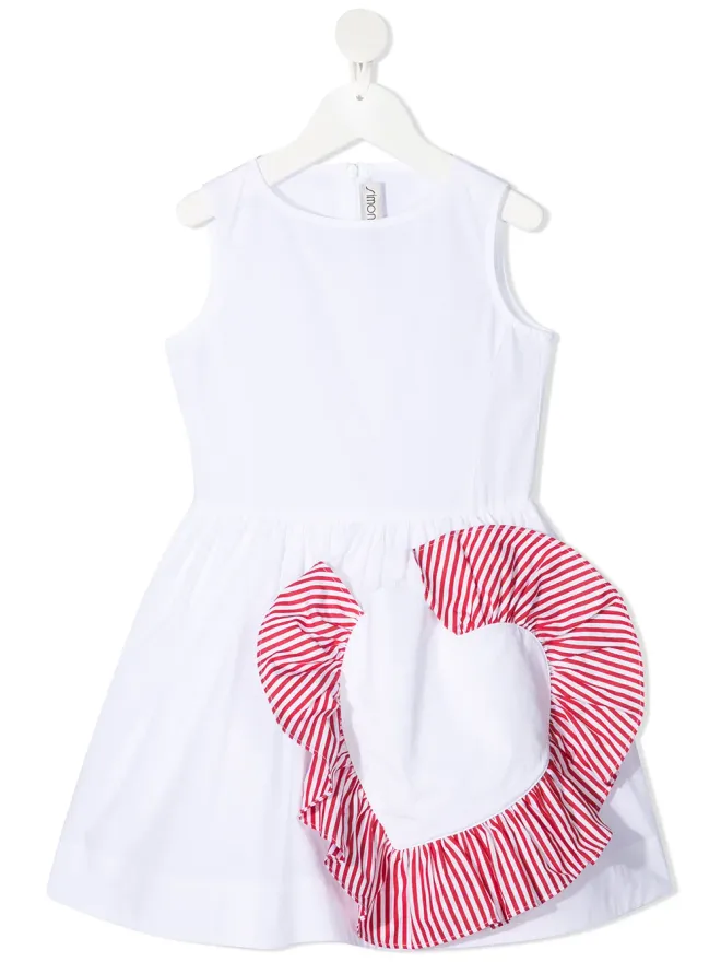 Simonetta Simonetta ノースリーブ コットンAラインドレスの商品画像