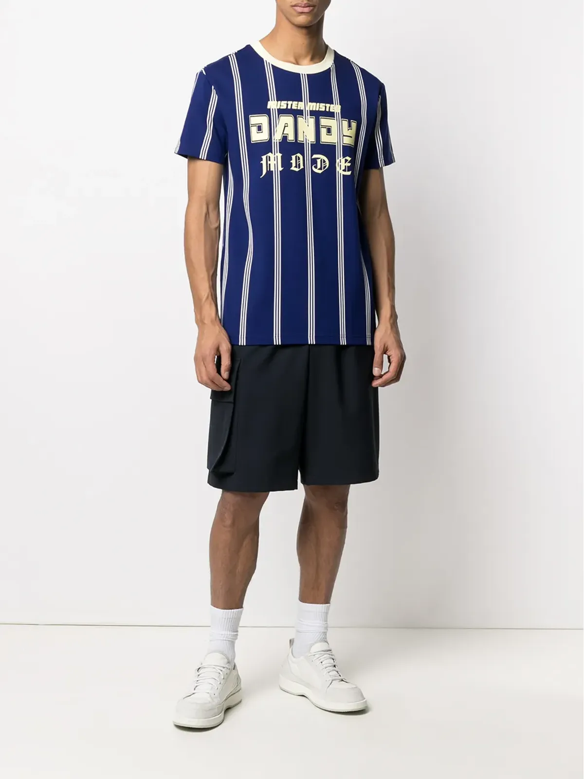 Viktor & Rolf ダンディモード ストライプTシャツ - ブルー - 画像2