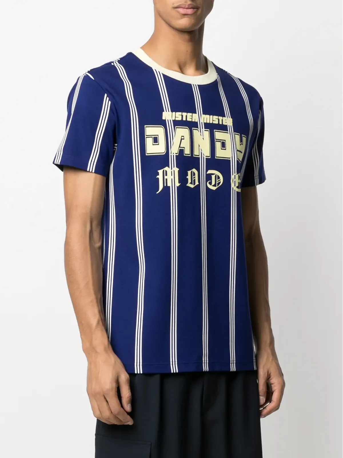 Viktor & Rolf ダンディモード ストライプTシャツ - ブルー - 画像3
