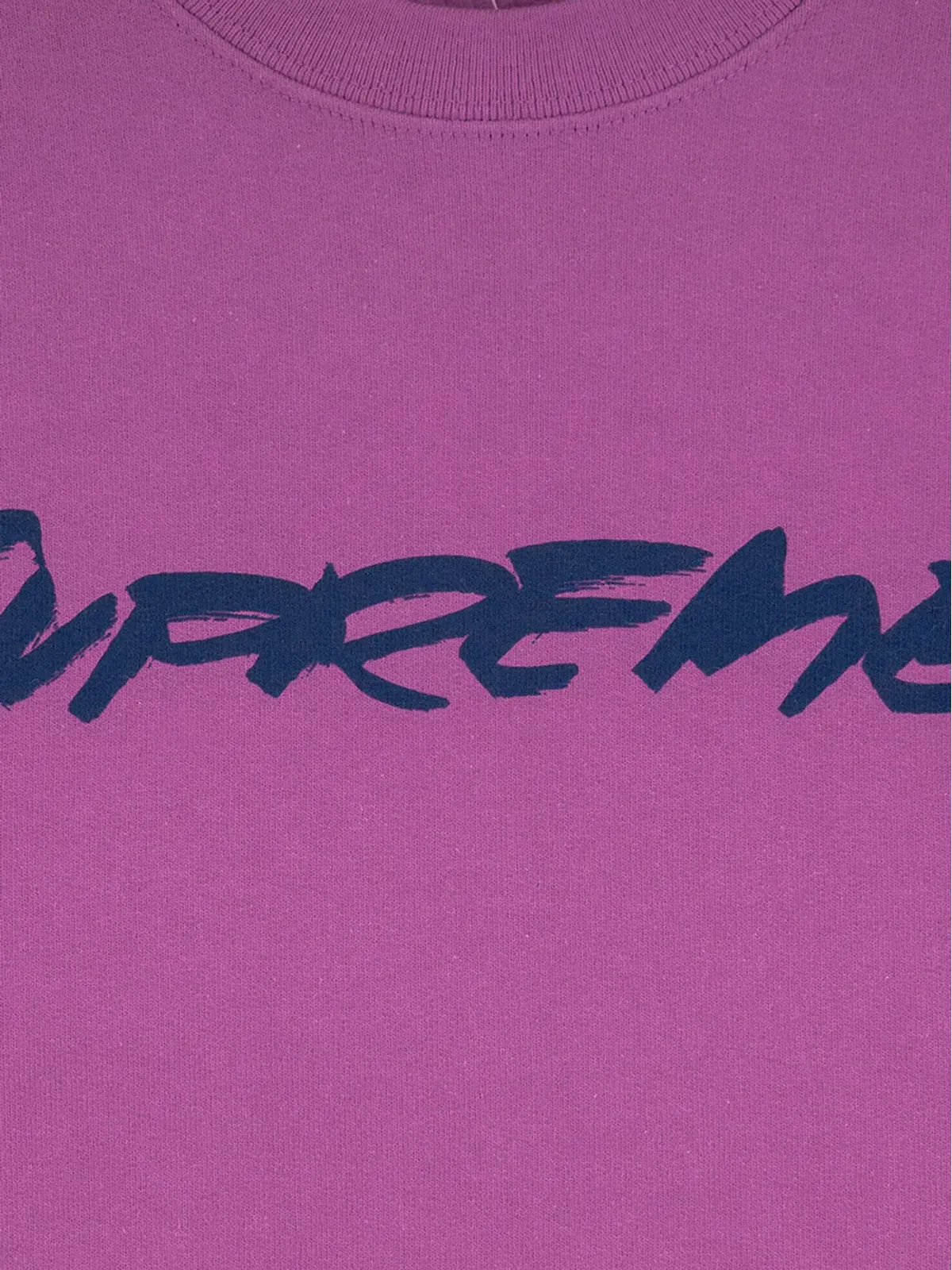 Supreme フューチュラロゴ クルーネック スウェットシャツ - 画像3