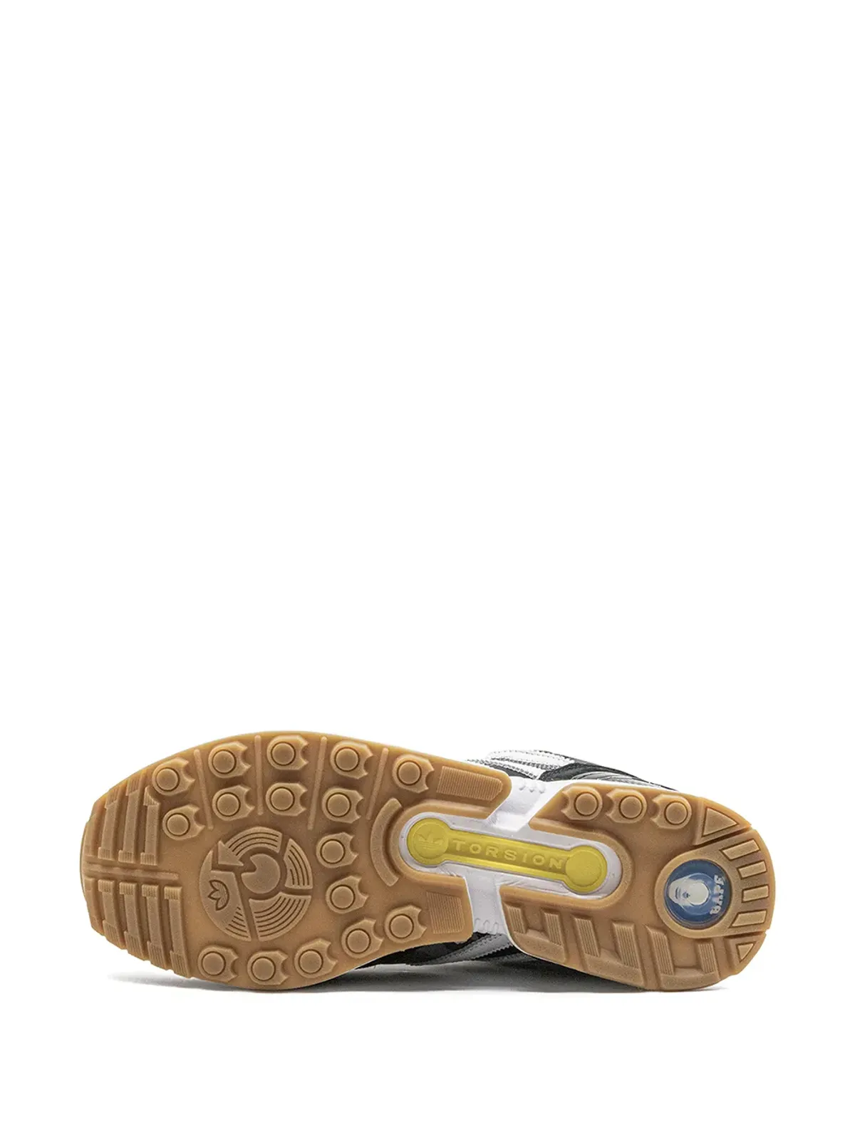 adidas x Bape x Undefeated ZX 8000 ブラック スニーカー - 画像4