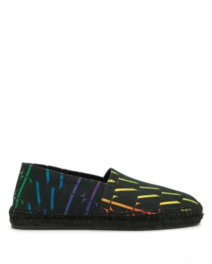 Valentino Garavani VLTN ロゴプリント エスパドリーユ - サムネイル1
