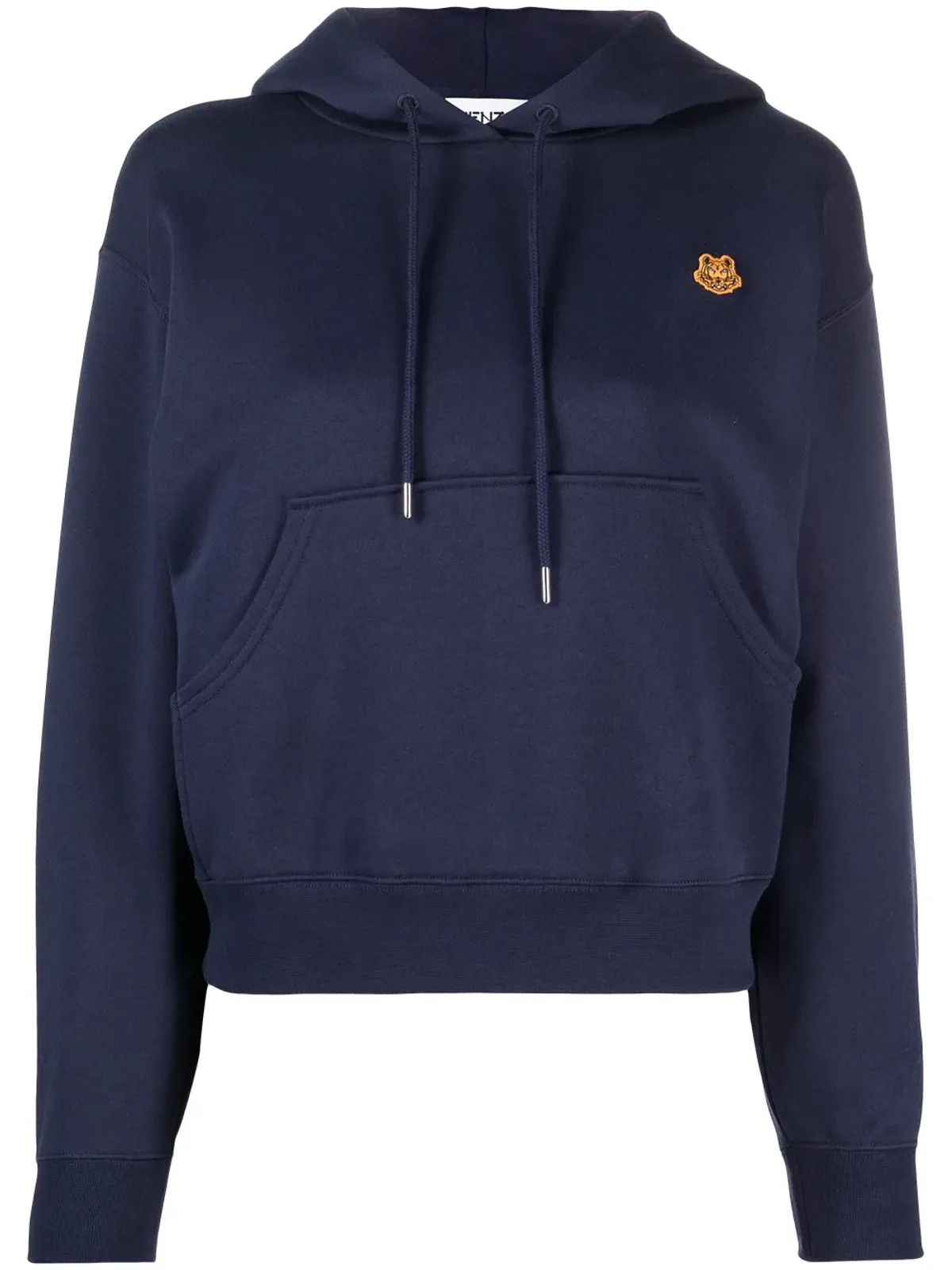 Kenzo タイガーパッチ コットン・フーディ - 画像1