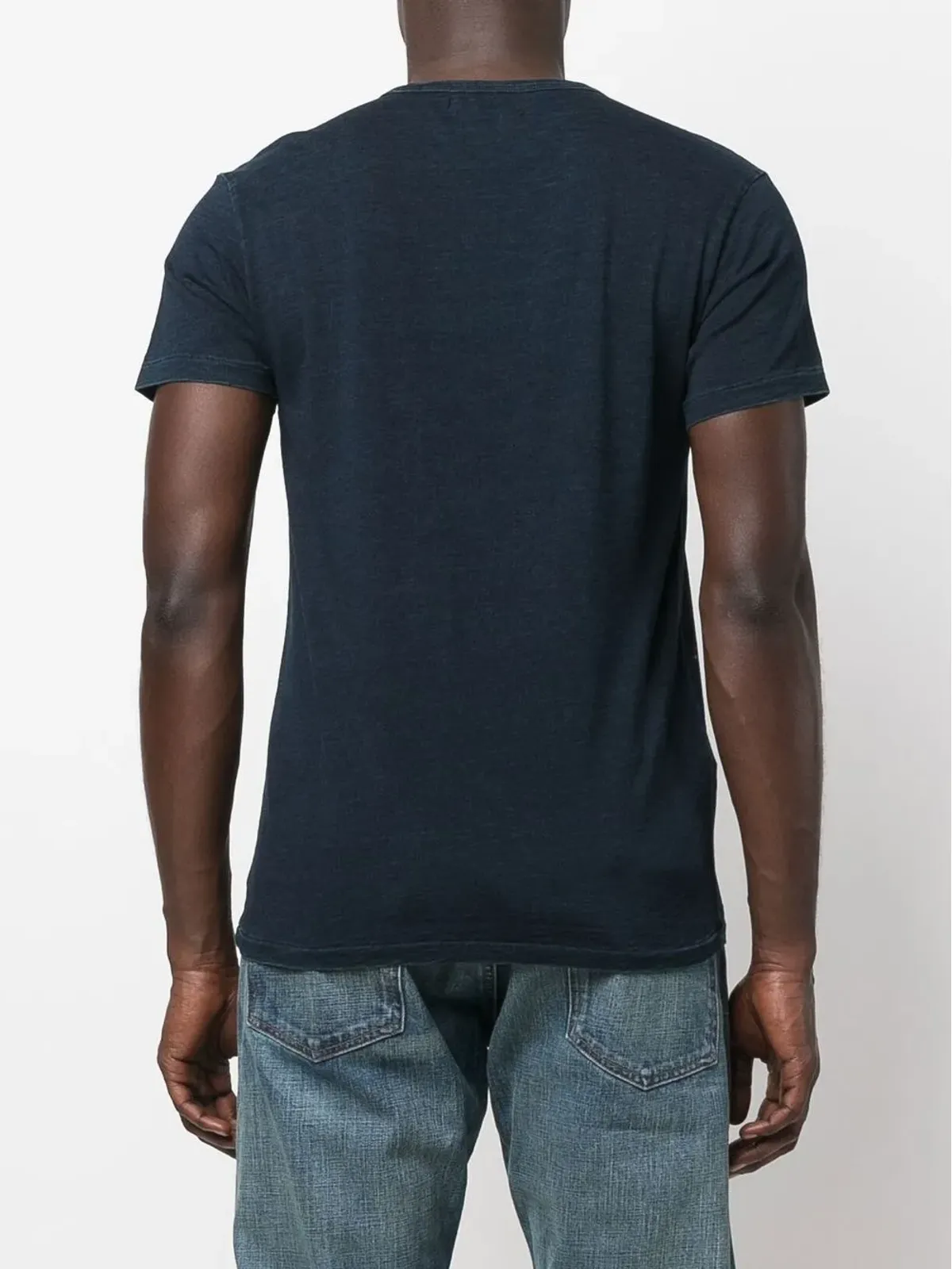 Ralph Lauren RRL パッチポケット半袖Tシャツ - ブルー - 画像4