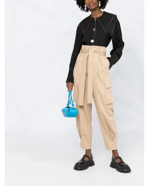 RED Valentino タイベルト付きカーゴパンツ - Brown - サムネイル2