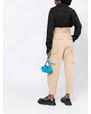 RED Valentino タイベルト付きカーゴパンツ - Brown - サムネイル4