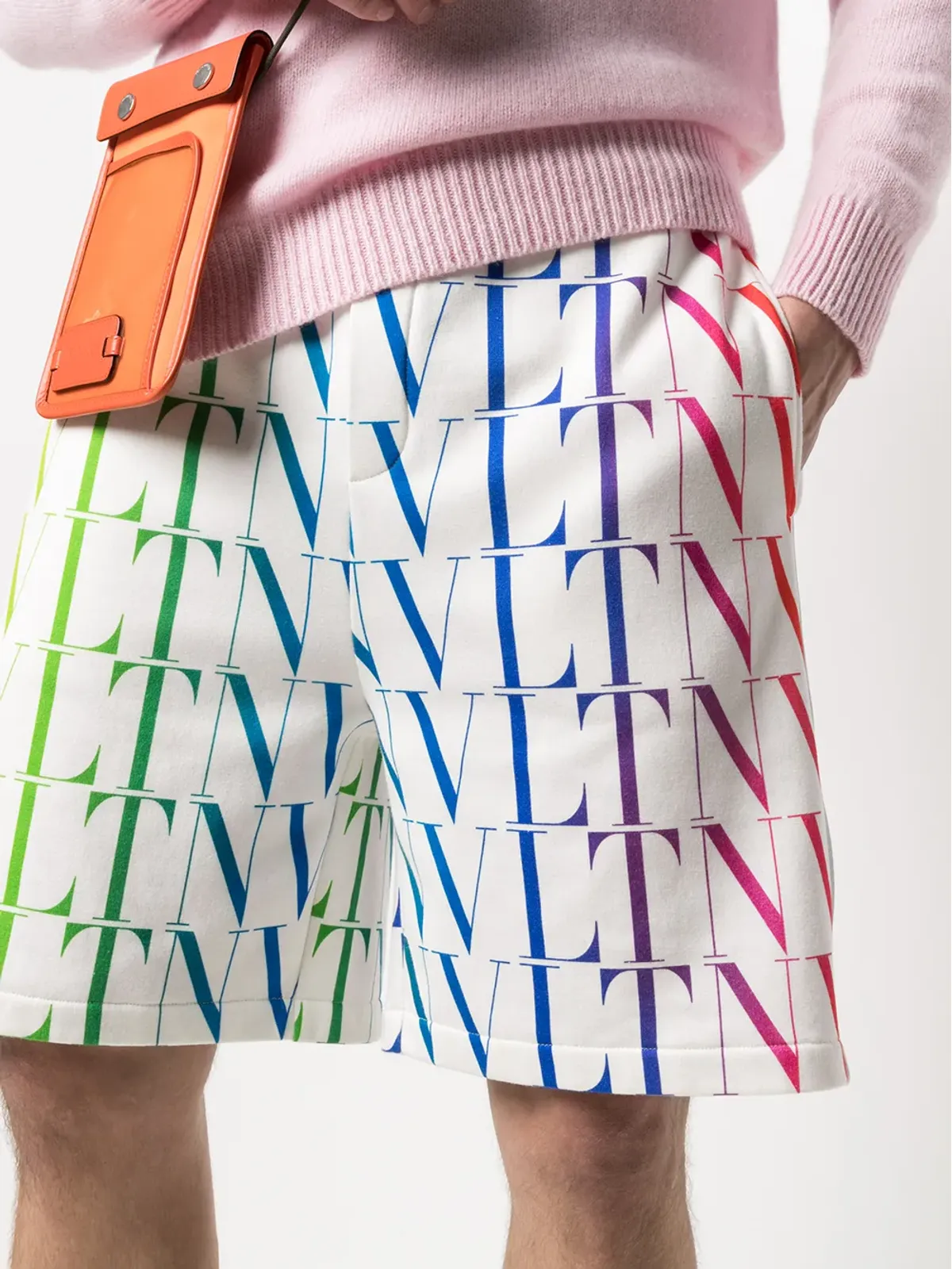 Valentino Garavani VLTN Times Bermuda shorts - White - 画像5