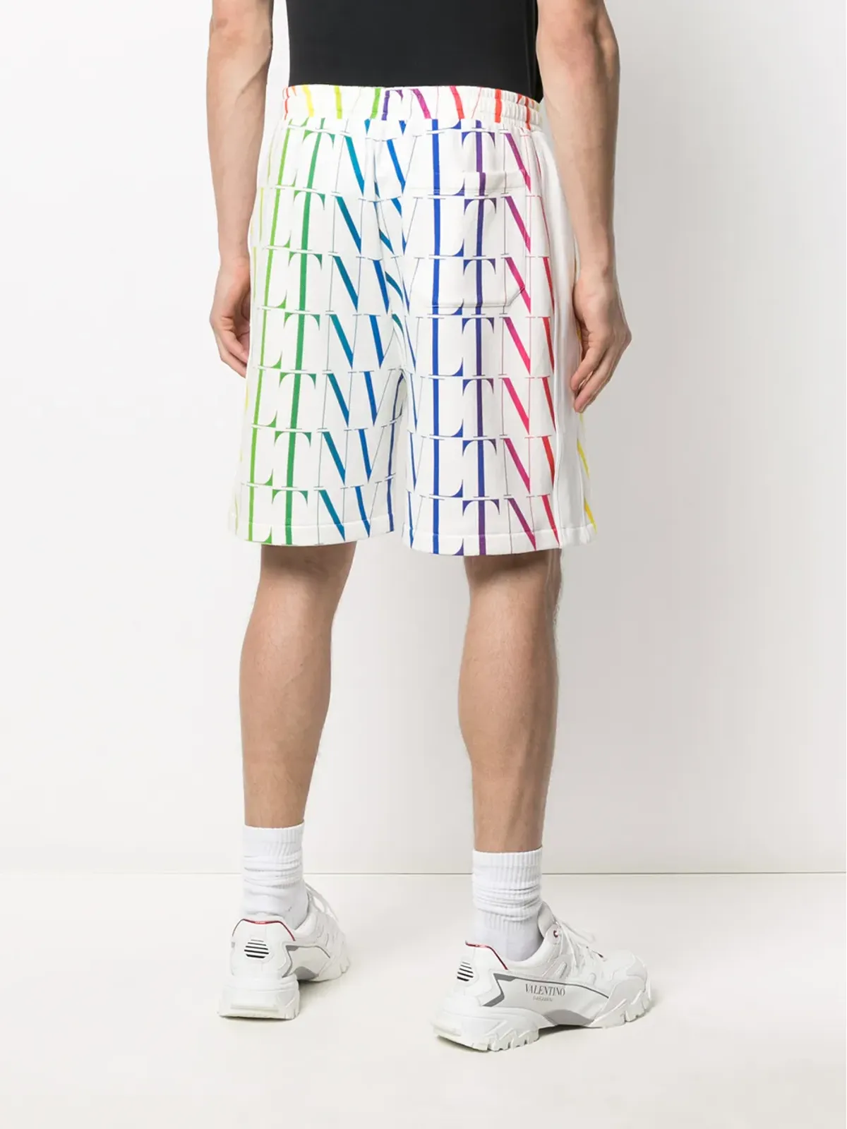 Valentino Garavani VLTN Times Bermuda shorts - White - 画像4