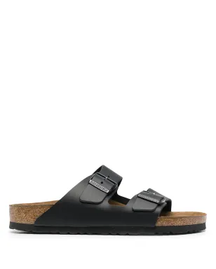 Birkenstock バックル式レザーサンダル - サムネイル1