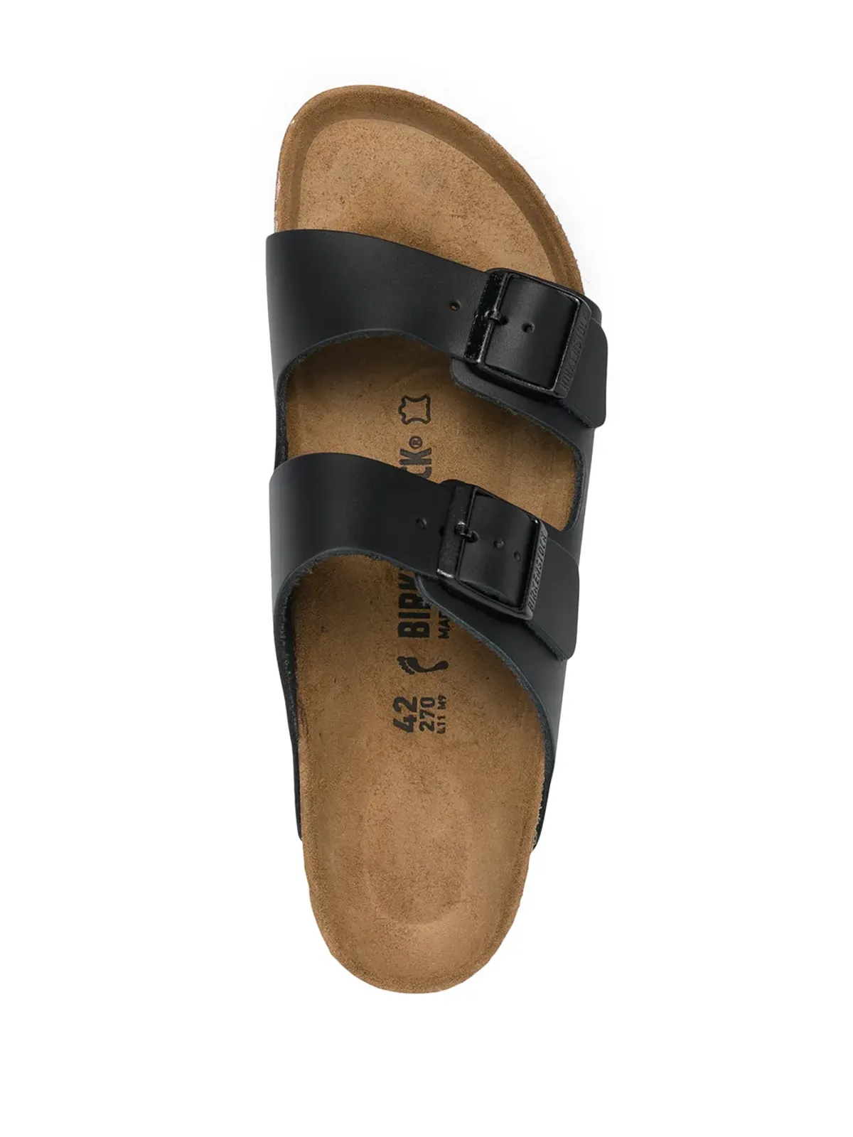 Birkenstock バックル式レザーサンダル - 画像4