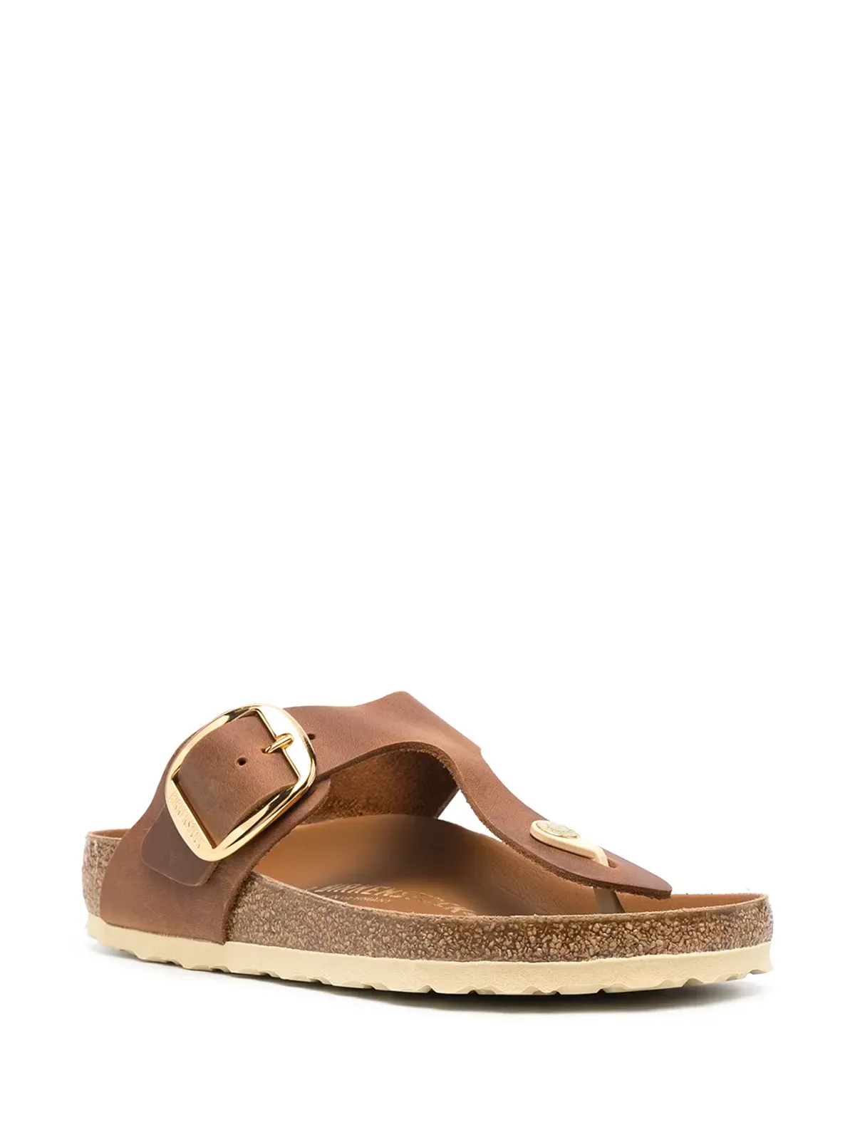 Birkenstock ジゼ バックルサンダル ブラウン - 画像2