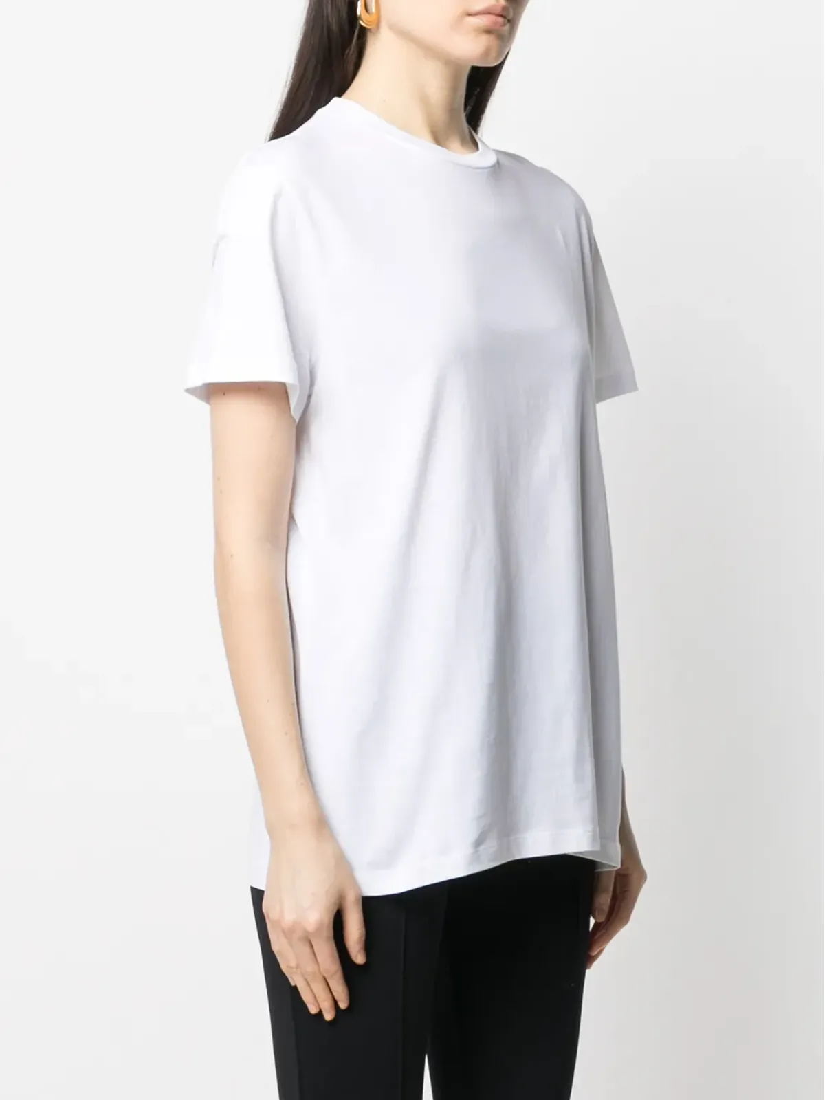 WARDROBE.NYC ラウンドネック コットン Tシャツ - 画像3