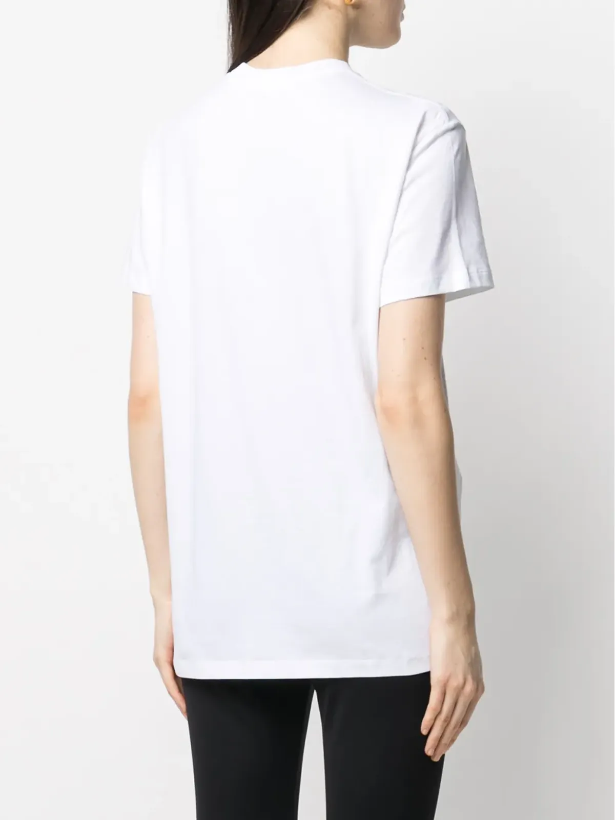 WARDROBE.NYC ラウンドネック コットン Tシャツ - 画像4