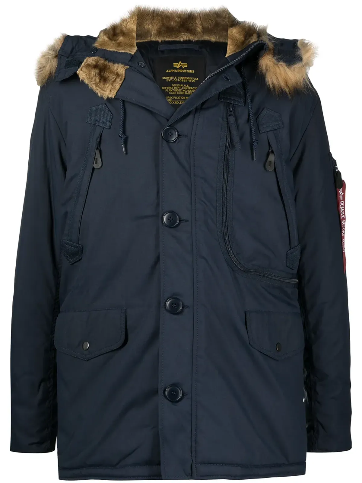 Alpha Industries ポーラーパッドジャケット - 画像1