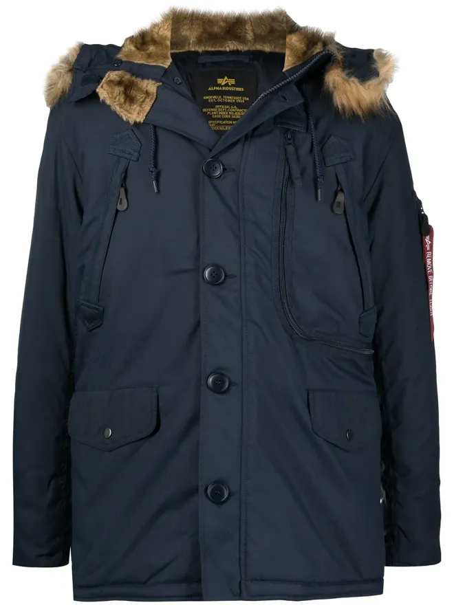 ALPHA INDUSTRIES Alpha Industries ポーラーパッドジャケットの商品画像