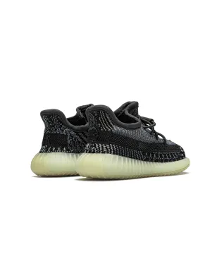 Adidas Yeezy Kids Boost 350 V2 アズリエル/カーボン スニーカー - サムネイル3
