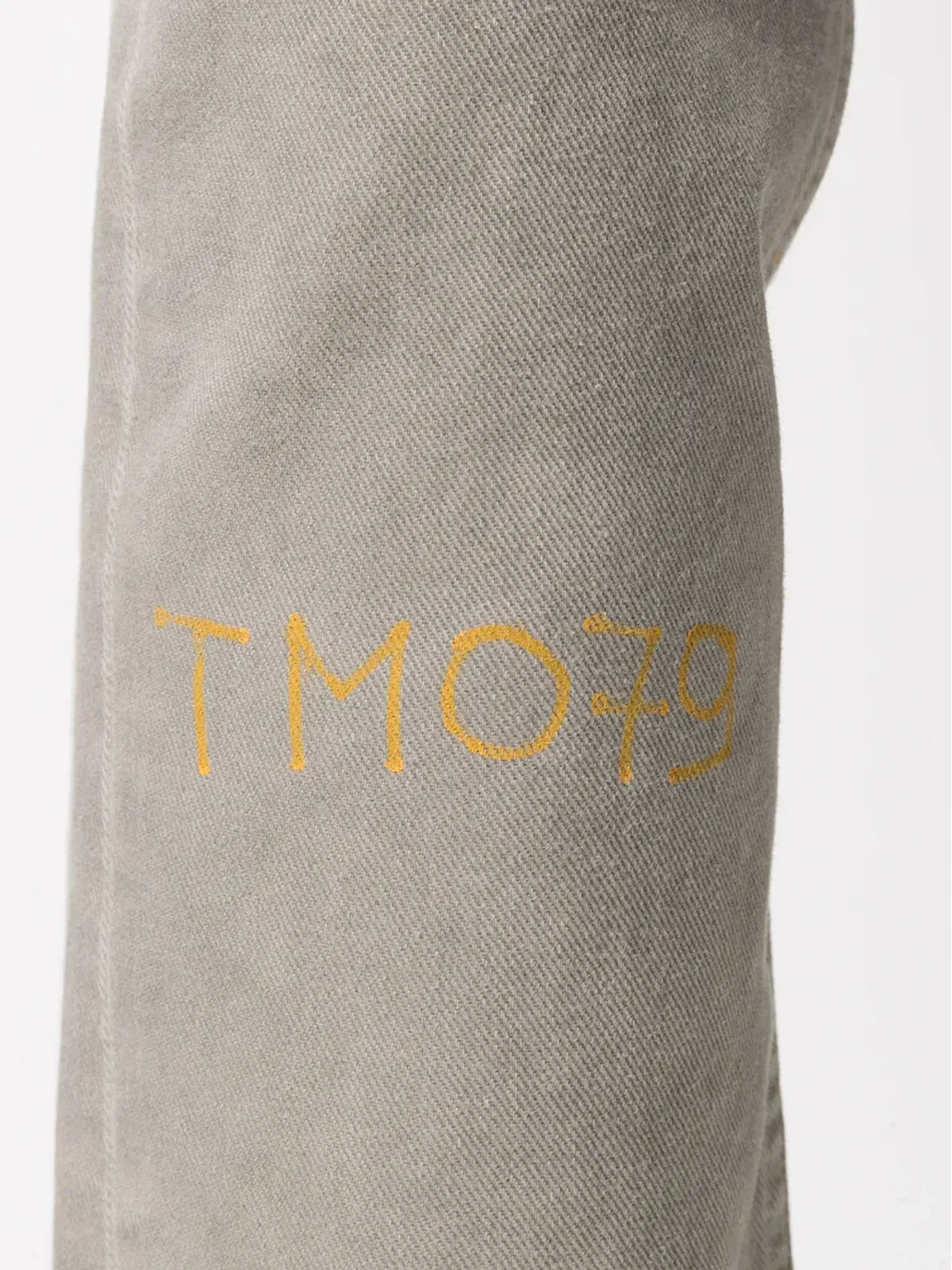 Maison Margiela ダメージ加工ストレートジーンズ - 画像5