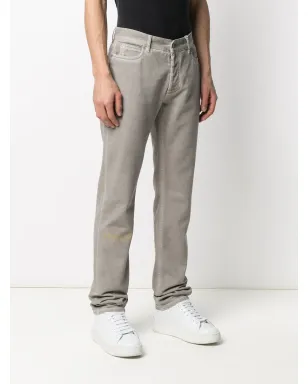 Maison Margiela ダメージ加工ストレートジーンズ - サムネイル3