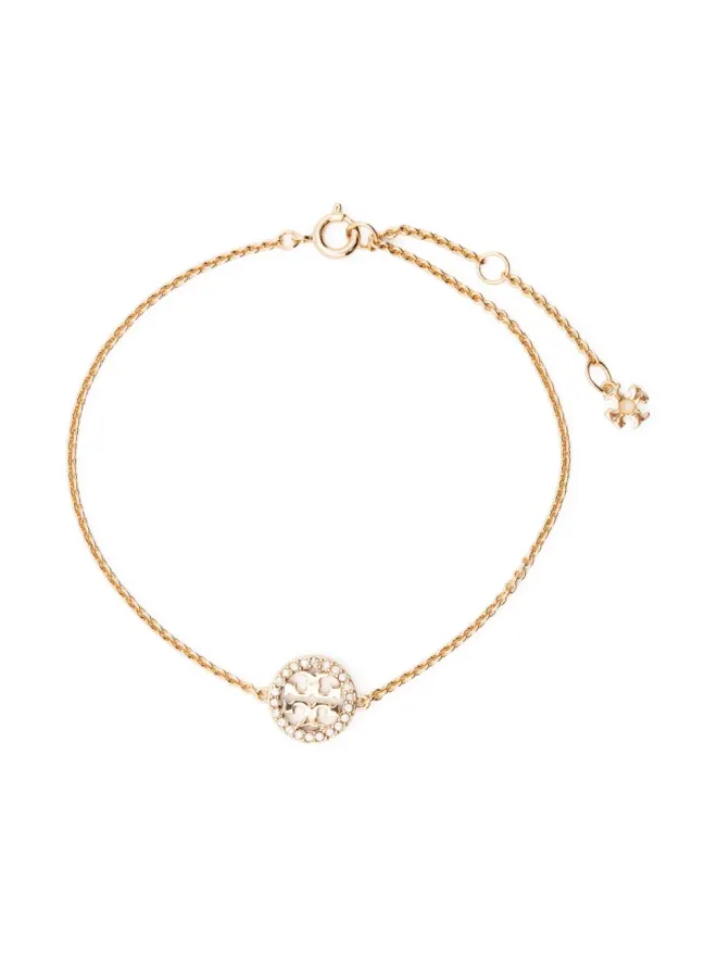 Tory Burch Tory Burch ミラー カットアウト ロゴ ブレスレット - Goldの商品画像