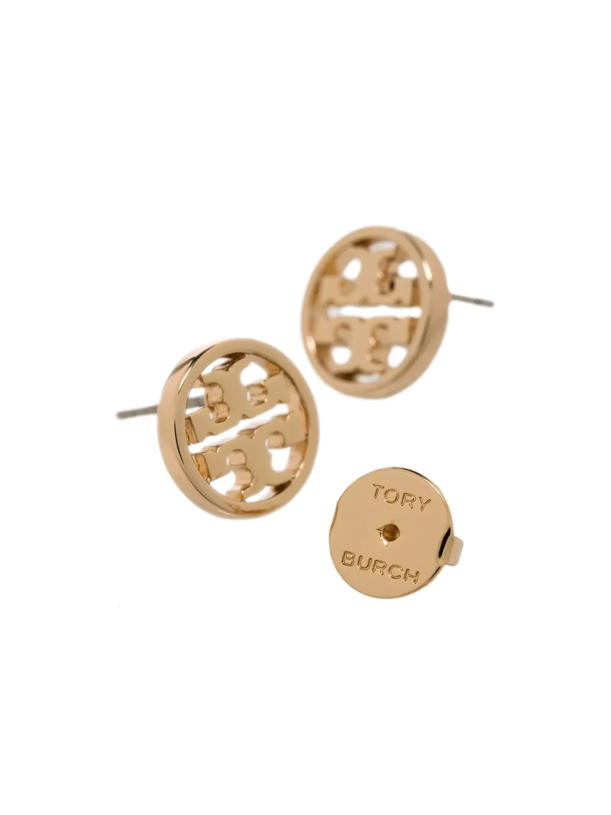 Tory Burch ミラー丸型スタッドピアス - 画像3