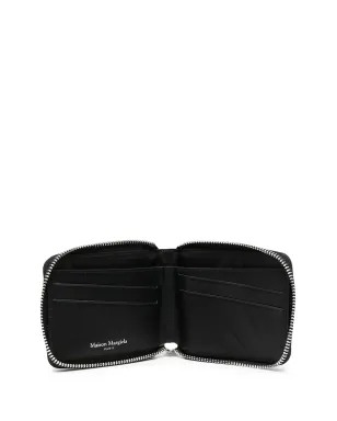 Maison Margiela ジップアップ ロゴプリント ウォレット - サムネイル3