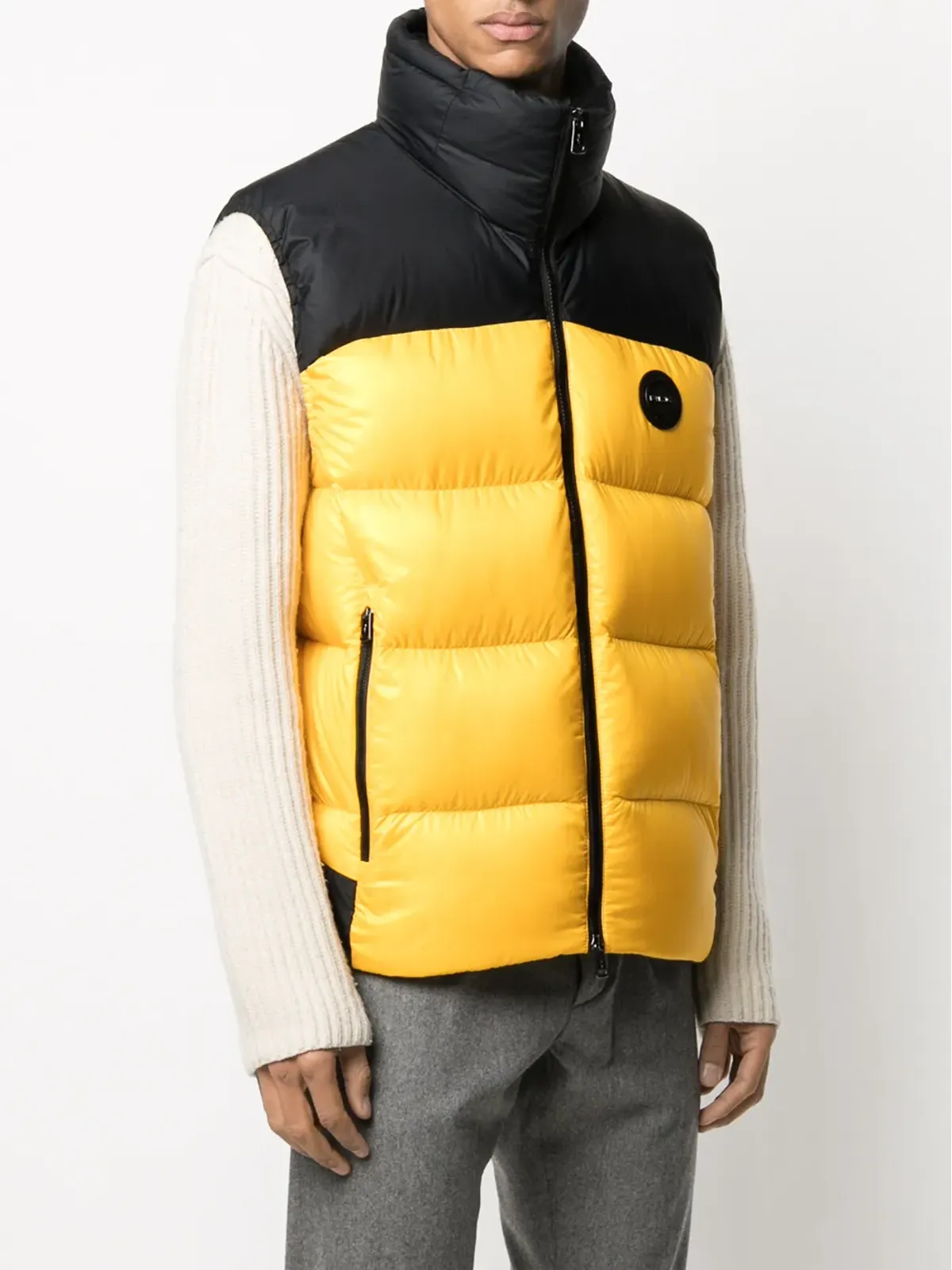 Polo Ralph Lauren ツートーンパディッドジレ - 画像3