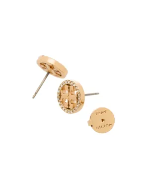 Tory Burch ミラー パヴェ スタッド ピアス - サムネイル3