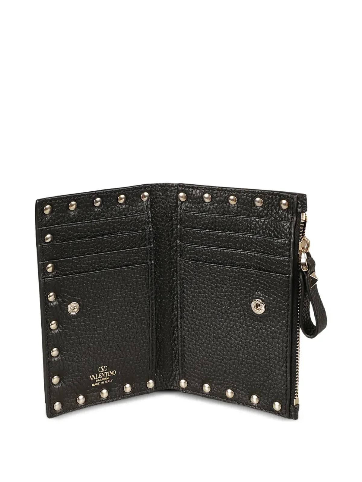Valentino Garavani ロックスタッズ ジップウォレット - 画像3
