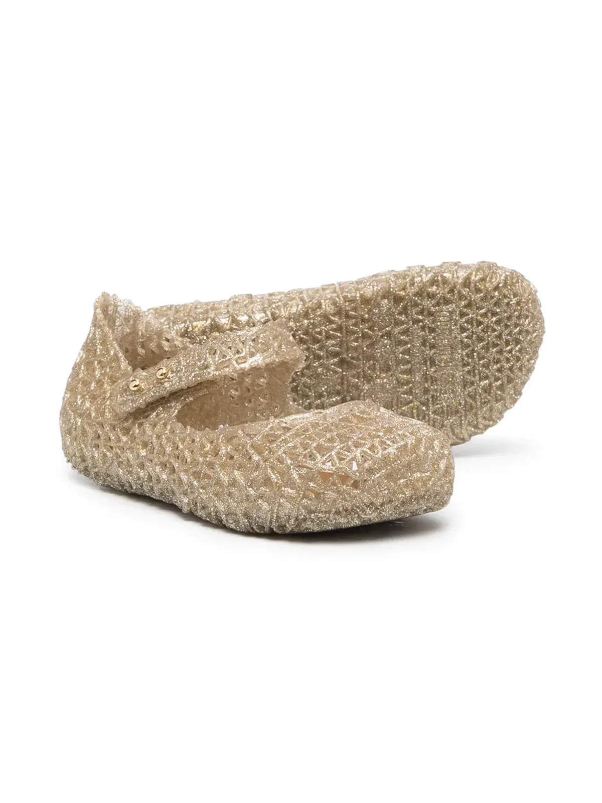 Mini Melissa カットアウトデザイン バレリーナシューズ - 画像2