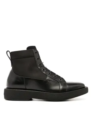Ferragamo ポール レースアップ バイカーブーツ - サムネイル1